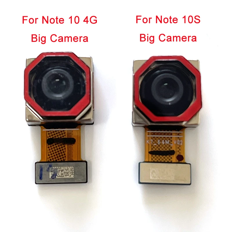 

Original For Xiaomi Redmi 10 21061119AG Big Camera Note10 4G 10S Big Camera Moudule For Redmi Note 11 2201117TG Rear Main Camera