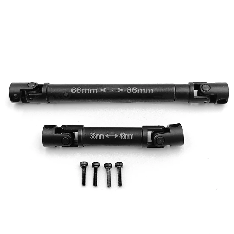 

2 шт. стальной центральный приводной вал для Axial SCX24 AXI00005 Jeep Gladiator 1/24 RC Гусеничный автомобиль обновленные детали аксессуары