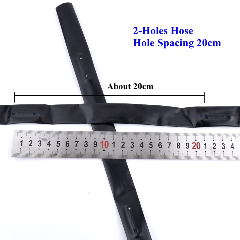 20 м/компл. 16 мм шланг 2 отверстия лента для капельного орошения