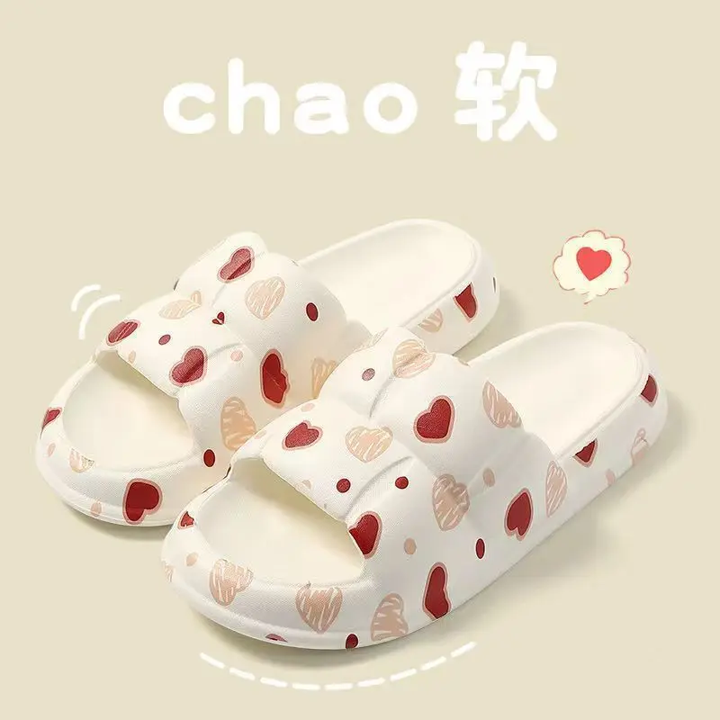 Slippers Women Men Shoes Women'S Home Slippers Platform Soft Sole Cute Cartoon Ladies Flip Flops Zapatillas Chaussons Slides