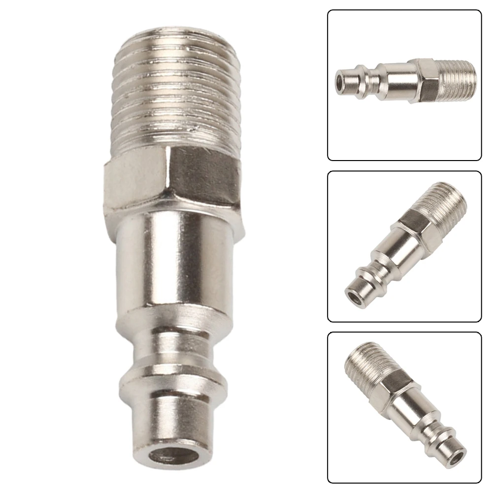 

Air Hose Fittings 1/4" Male Thread Plug Adapter BSP Pneumatic Connector Quick Release Fitting Air Compressor Accessories