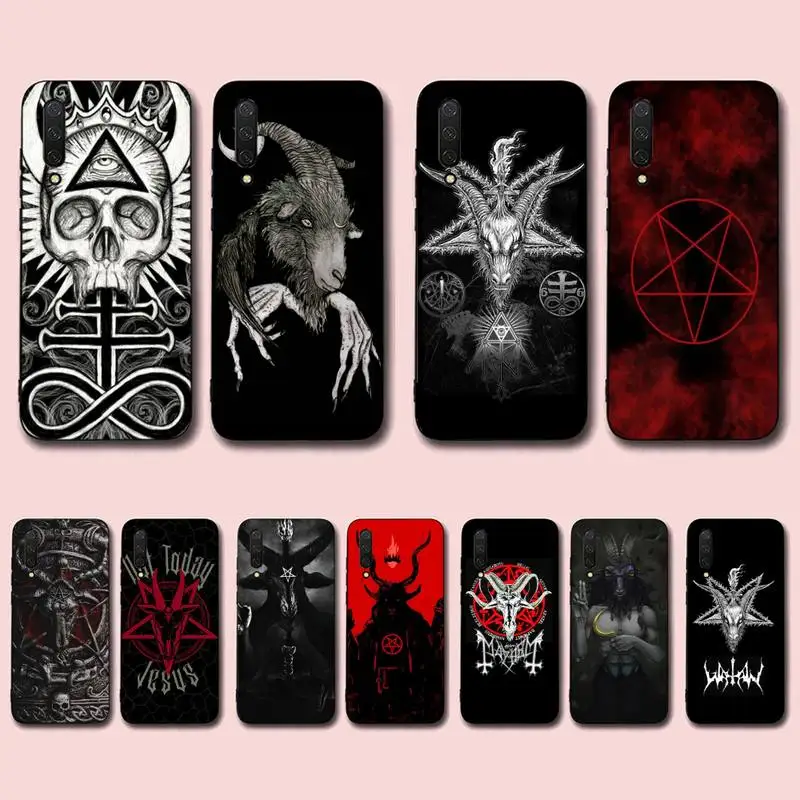 

Devil Satan Phone Case for Xiaomi mi 5 6 8 9 10 lite pro SE Mix 2s 3 F1 Max2 3