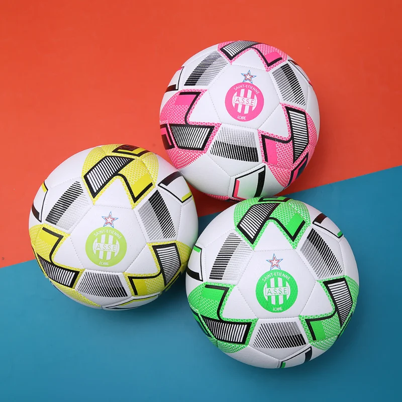 

Professional Size 5 Football Ball Machine Sewing Soccer for Youth Adults EVA Machine Stitched Training Football Match Game Ball