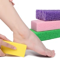 1pc foot file foot pumice sponge stone dead skin peeling foot corns exfoliate pedicure tool heels clean hard skin callus remover