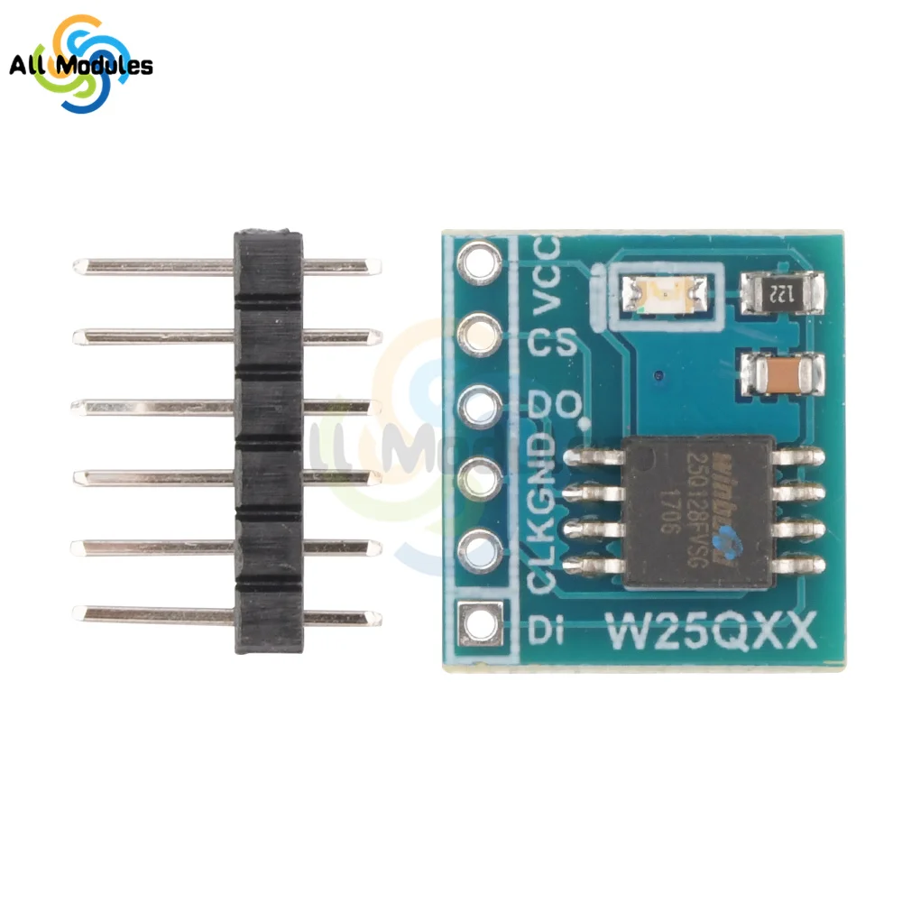 

W25Q32 W25Q64 W25Q128 Large Capacity FLASH Storage Module SPI Interface BV FV STM32 Code