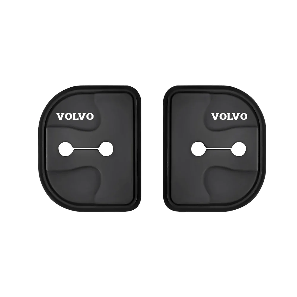 

2/4 шт. силиконовые защитные накладки на замки дверей автомобиля для Volvo R-Design XC60 XC90 V40 V50 V60 S60 S80 S90 T6 AWD