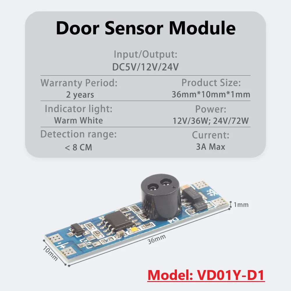 

Бесконтактный датчик открытия двери GEDLUZI