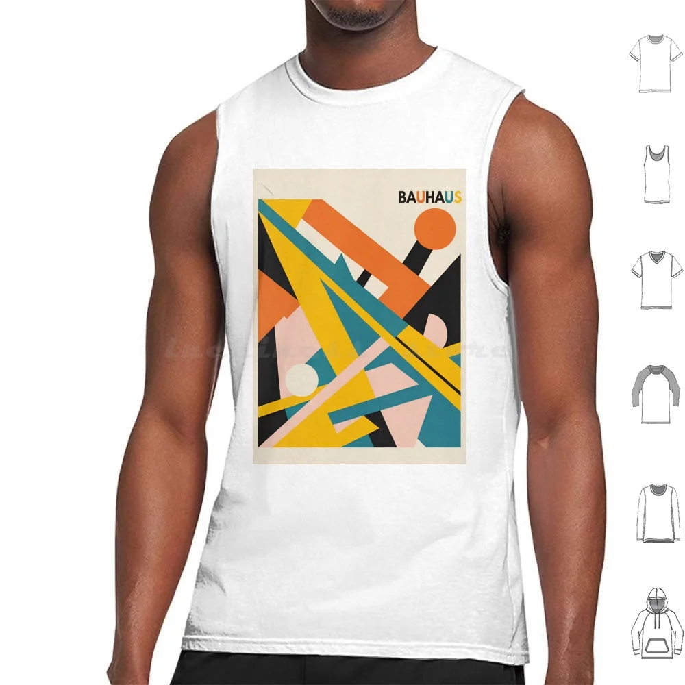 1919 майки с принтом хлопок модерн минималистичный черный минимализм Weimar Austellung 1923