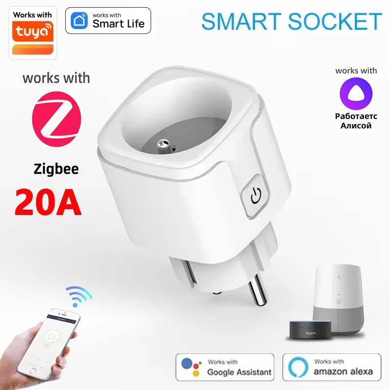 

Smart EU Plug WiFi/Zigbee 3.0
