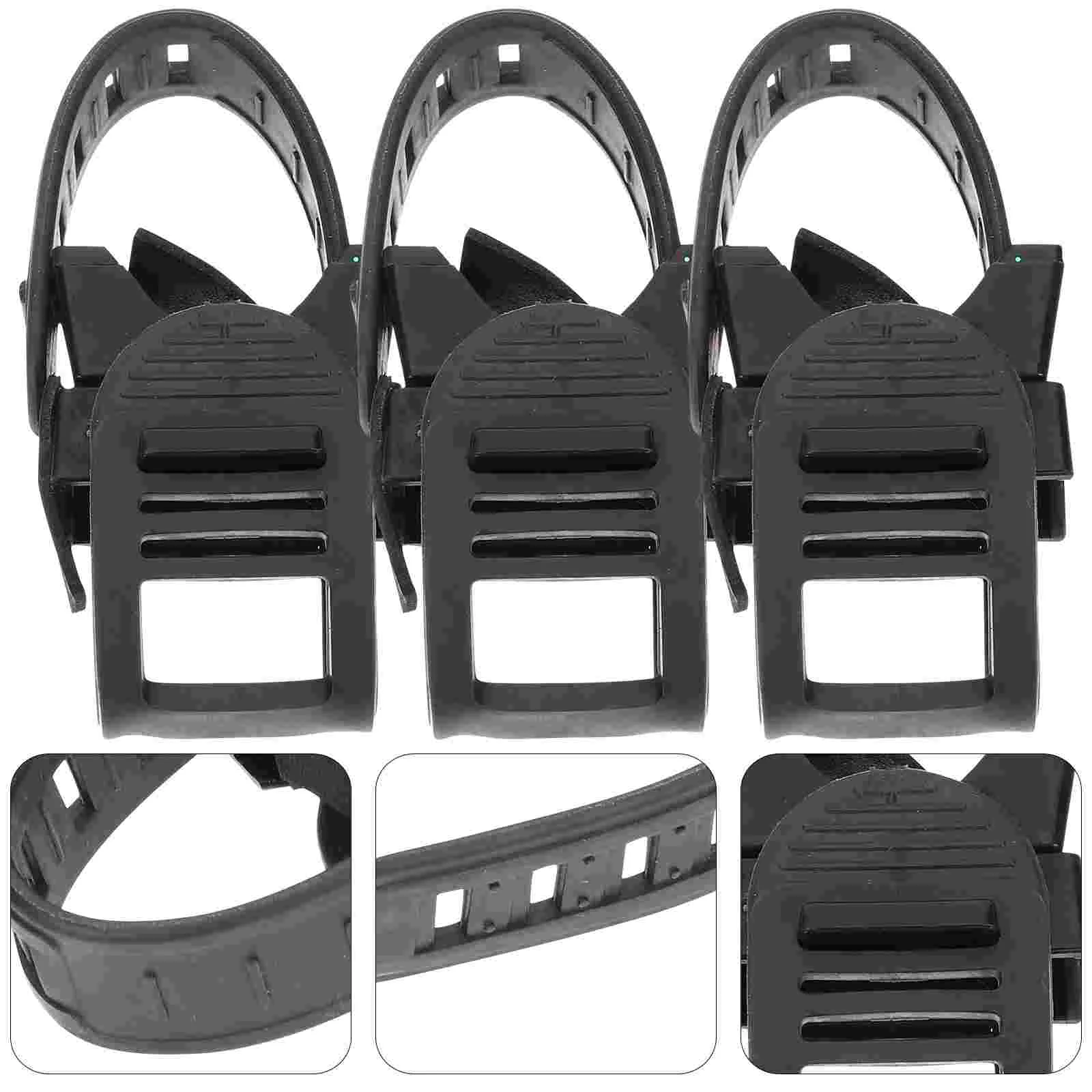 

3Pcs Large Bike Flashlight Stands Bike Handlebar Flashlight Holders Convenient Bike Flashlight Racks