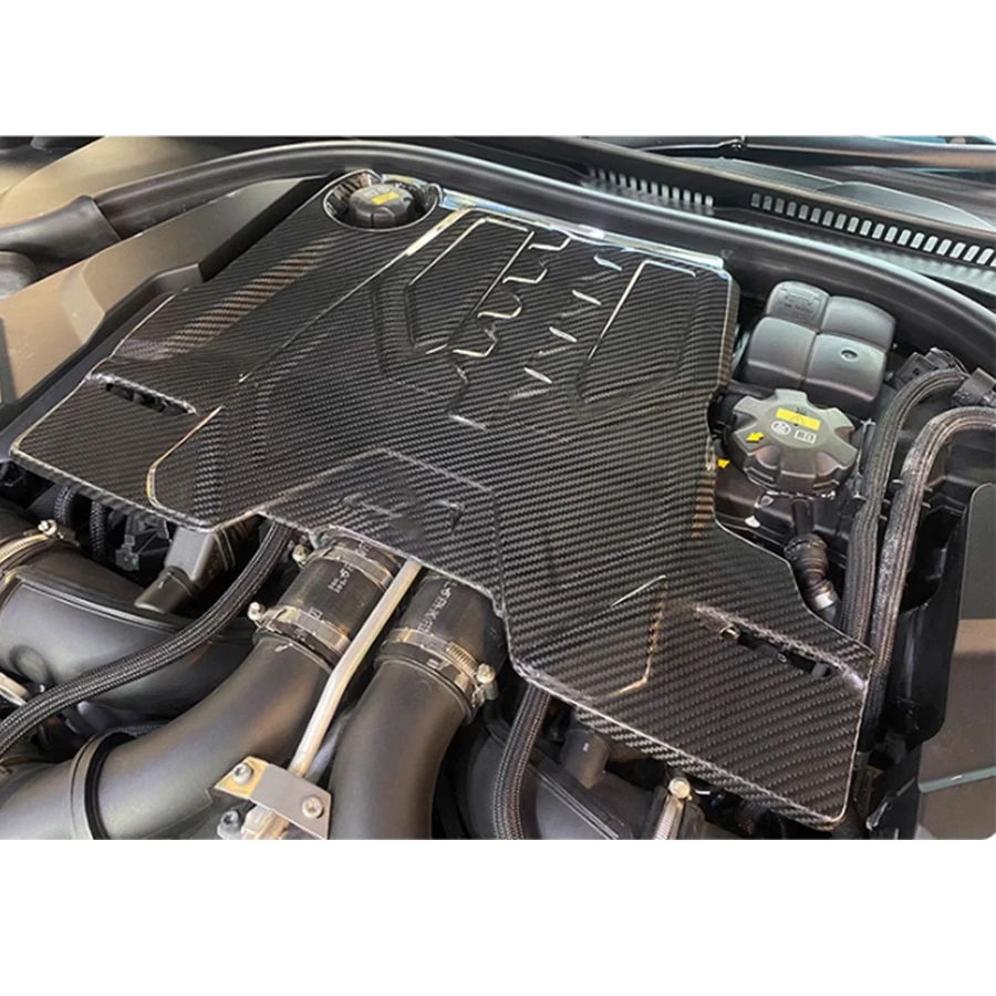 Для BMW серии M5 F90 M8 F91 F92 F93 Сухой капот двигателя из углеродного волокна Замена