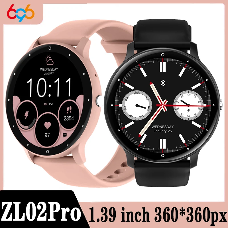 

ZL02Pro Smart Watch Women Men Lady Gift Fitness Blue Tooth Call HeartRate Monitor Waterproof Smartwatch ZL02 Upgrade Brand Sport