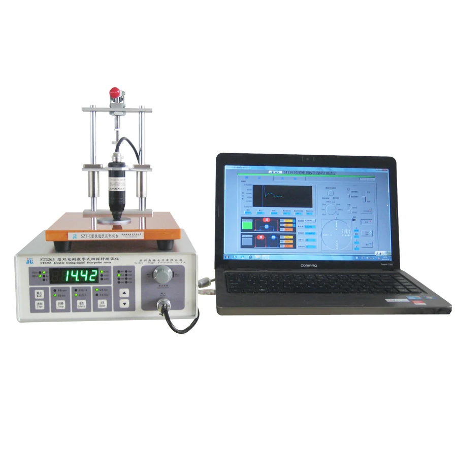 

Chinese factory Portable four probe tester/ Portable four probe meter/ four terminal resistance tester