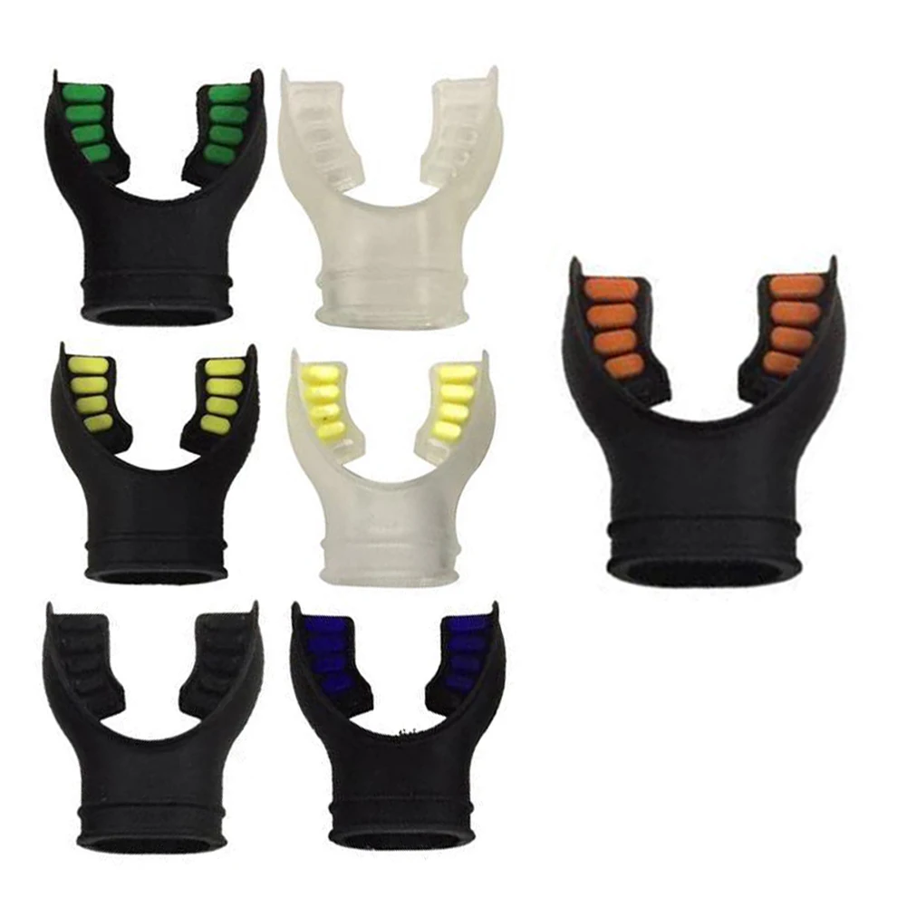 

Non-Toxic Snorkel Regulator Diving Mouthpiece Scuba Moldable Bite Mouthpiece Silicone For Snorkels With Spare Mouthpieces