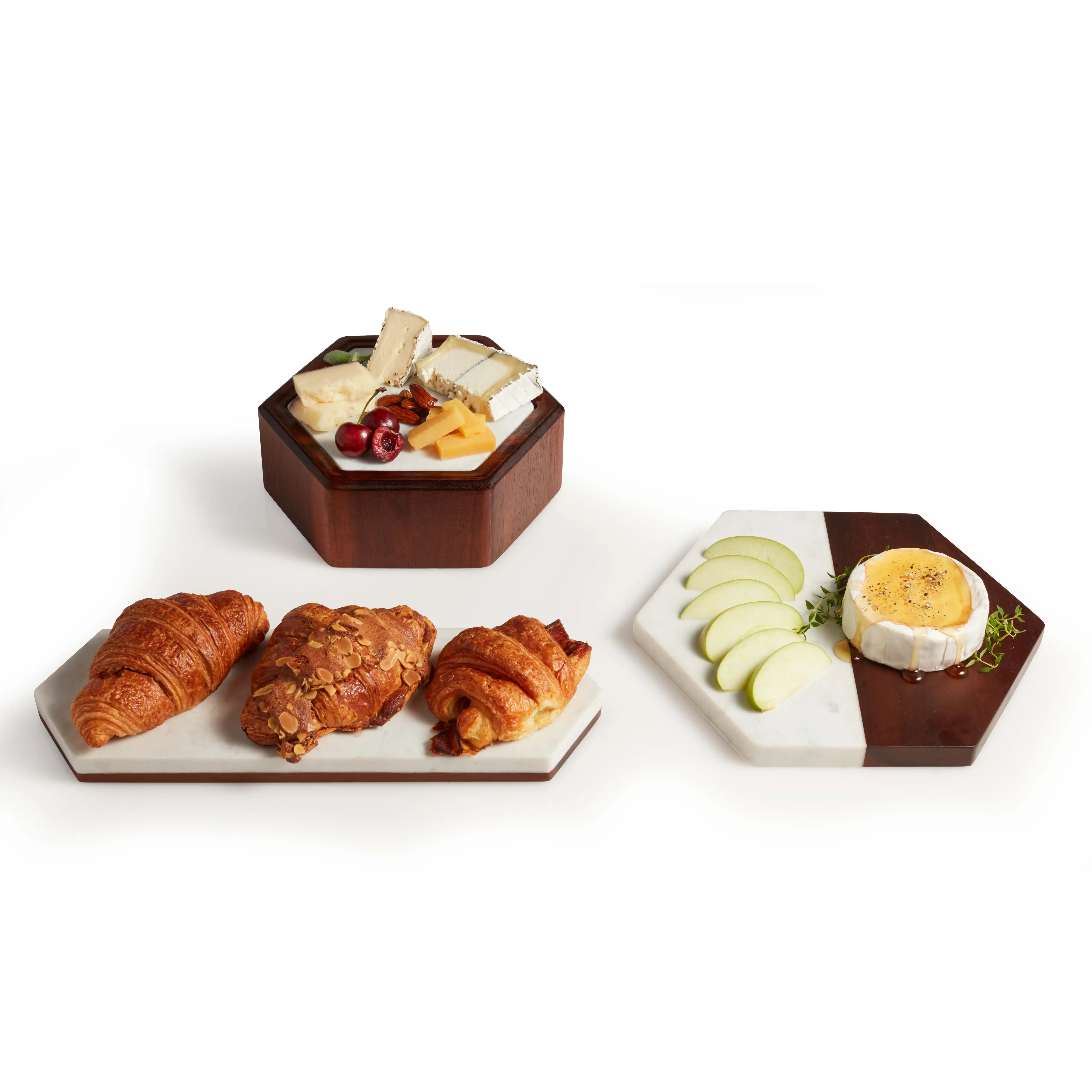 

Urban Story 3-Piece Tray and Bowl Starter Set, 10-inch and 15-inch Trays, 8-inch Bowl