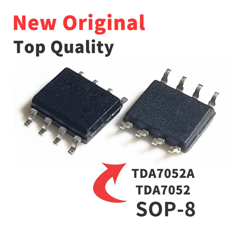 

TDA7052A DA7052A SMD SOP8 Встроенный аудио усилитель чип IC новый оригинальный