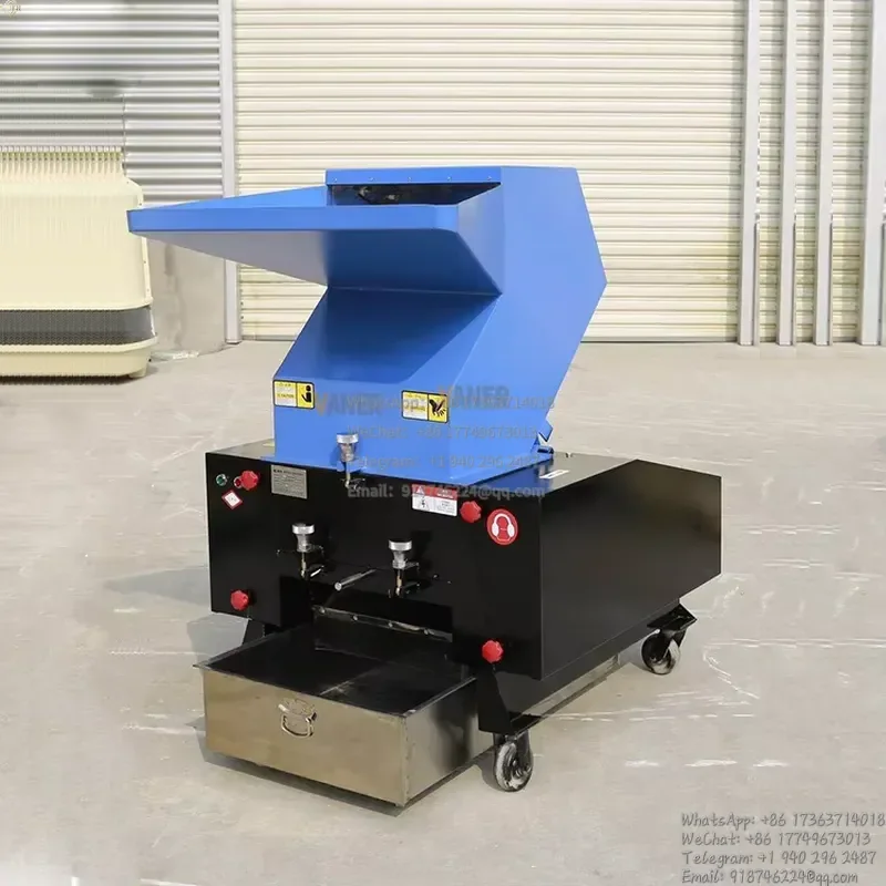 Фото Измельчитель отходов пластика VANER 20HP: дробилка для переработки пластиковых бутылок и бочек №5