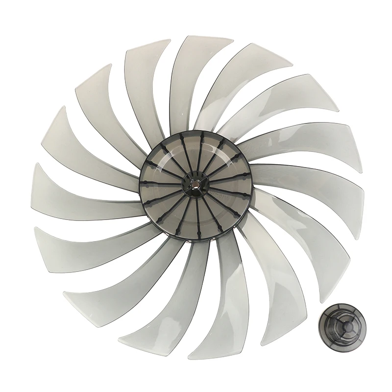 

Big Wind 14 Inch Plastic Fan Blade 15 Leaves Stand Table Fanner Accessorie Plasti Fan Blade