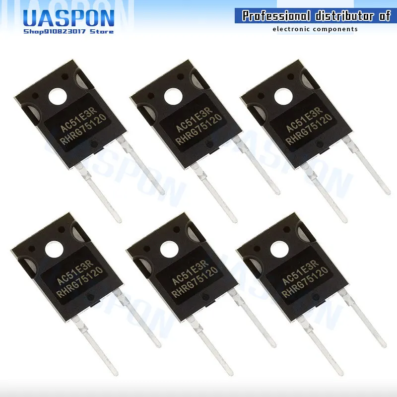 5 шт RHRG75120 TO247-2 75A 1200V RHRG30120 RHRG7560 RHRG5060 RHRG3060 RHRG1560