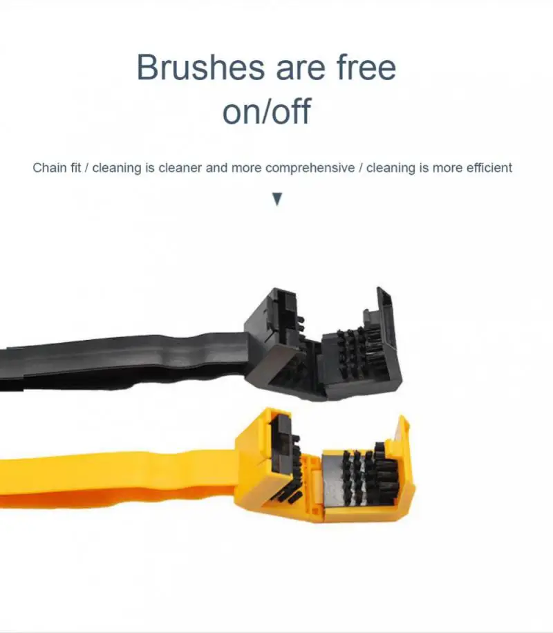 Пластиковая велосипедная мотоциклетная цепь щетка для чистки шестерен