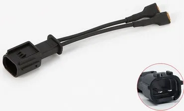 

2 шт. автомобильный динамик электрический воздушный звуковой сигнал улитки провод адаптер без поврежденного для vw audi toyota honda Mitsubishi