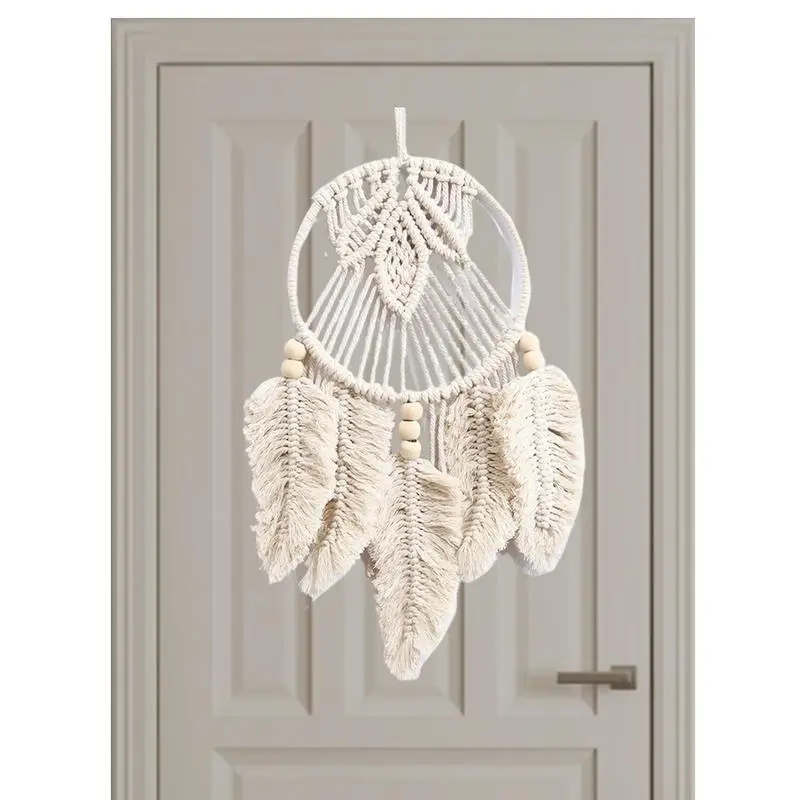 

Скандинавский Ловец снов, гобелен, Плетеный вручную настенный кулон, подвесной гобелен, макраме, украшение для дома, спальни, Ловец снов