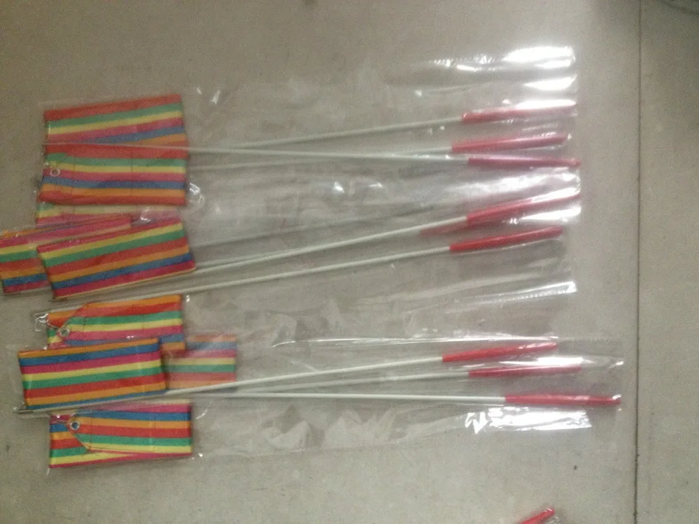 500 шт. цветная лента для танцев в спортзале 4 м |