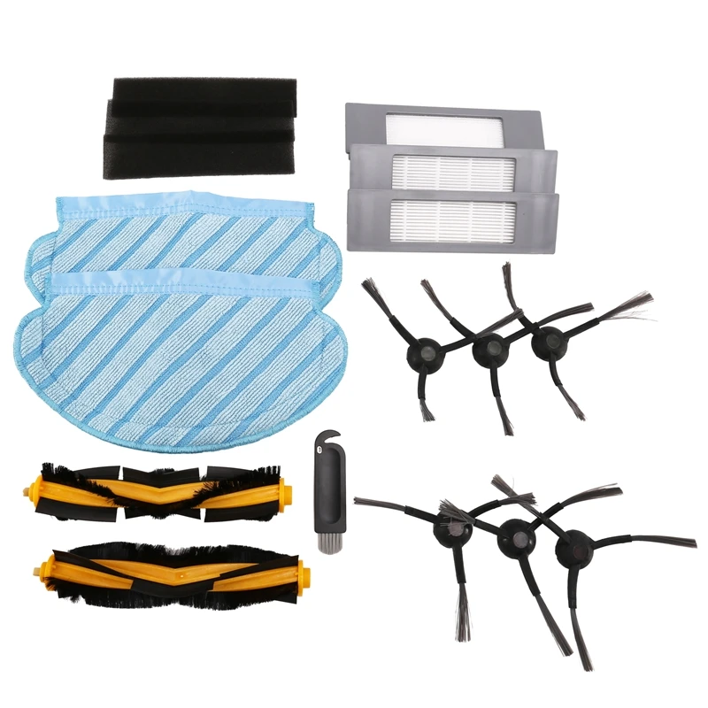 

Mopping Cloth Rag Main Brush Roller Side Brush HEPA Filter For Ecovacs Deebot Ozmo 920 950 Robotic Vacuum Cleaner Parts