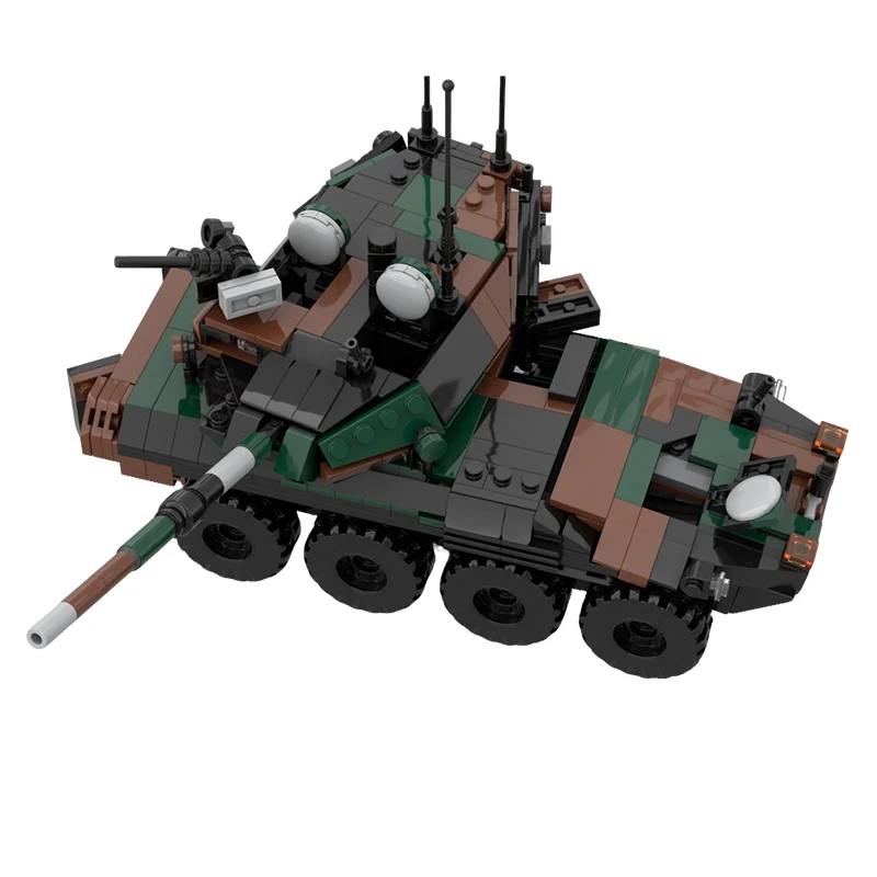 Фото Набор для сборки танка Centauro 2 (680 деталей), модульный конструктор MOC, креативный дизайн, развивающая игрушка для мальчиков, подарок на день рождения №4