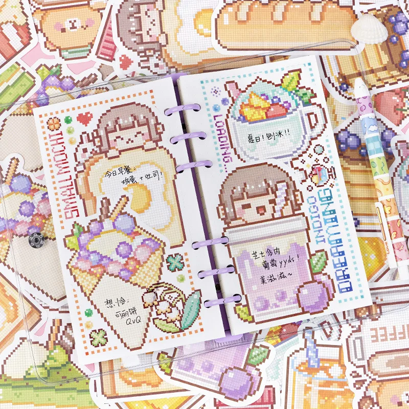 

30pcs/lot Memo Pads Sticky Notes Vintage North Island Paper Junk Journal Scrapbooking Stickers Office School stationery