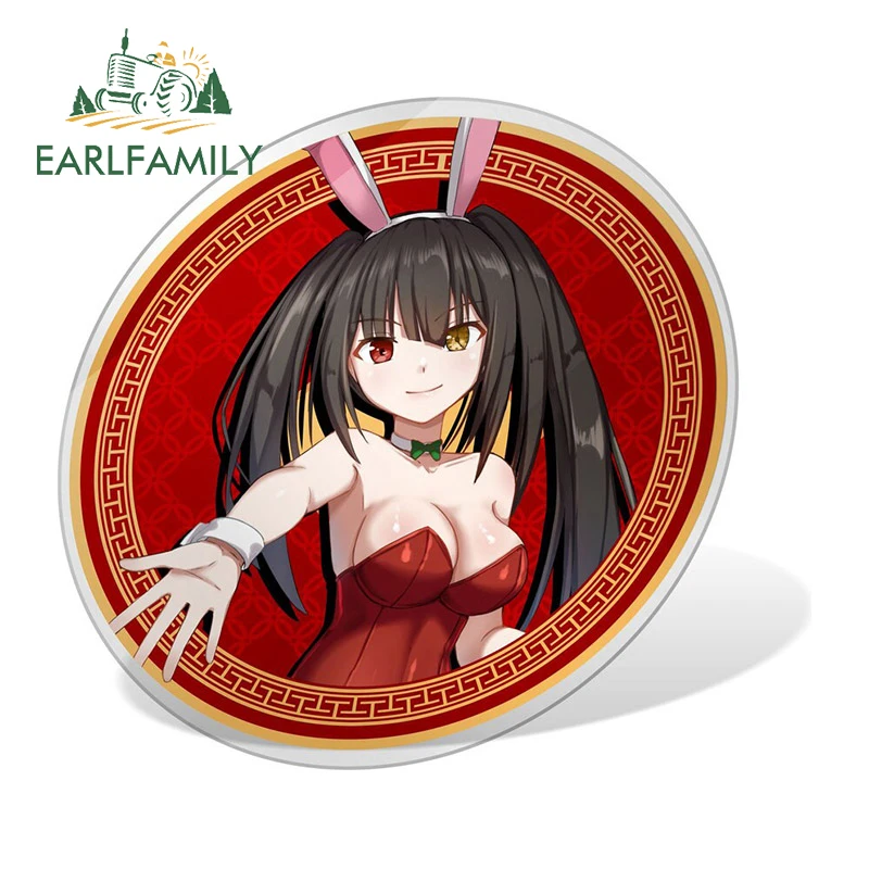 EARLFAMILY 13 см для аниме Харухи лукоа Куруми Строительная виниловая Солнцезащитная наклейка кондиционер креативное украшение