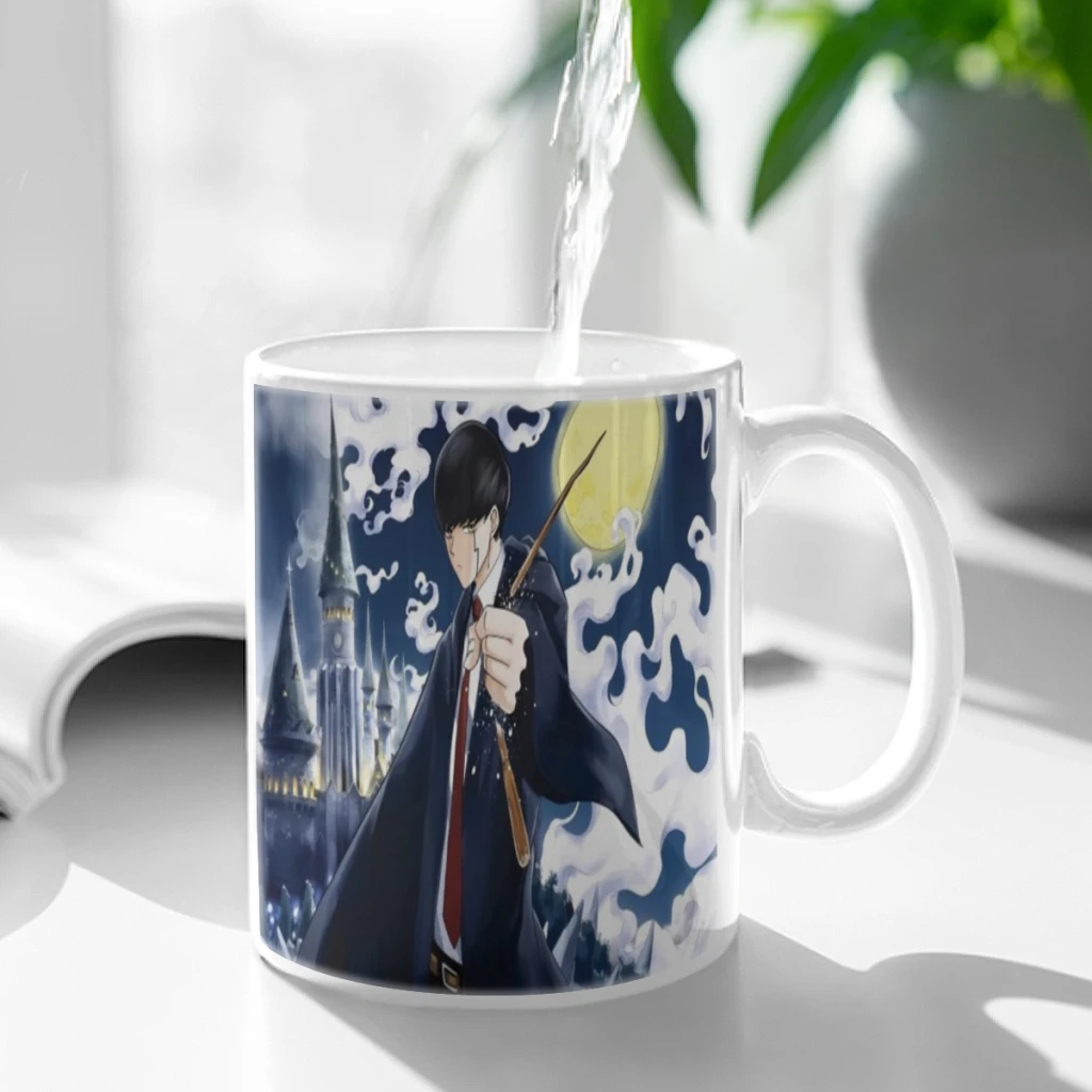 Аниме Mashle Magic and Muscle керамическая чашка кофейная овсянка для завтрака креативная