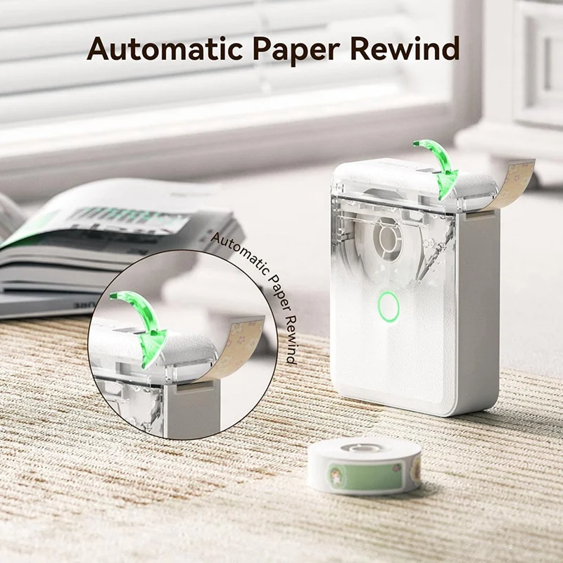 Устройство для изготовления этикеток с лентой портативный Bluetooth термопринтер