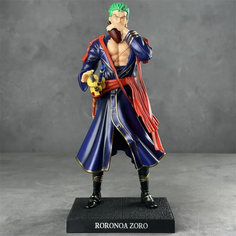 

Аниме One Piece Roronoa Zoro GK военная форма ПВХ экшн-фигурка Коллекционная модель кукла игрушка 29 см