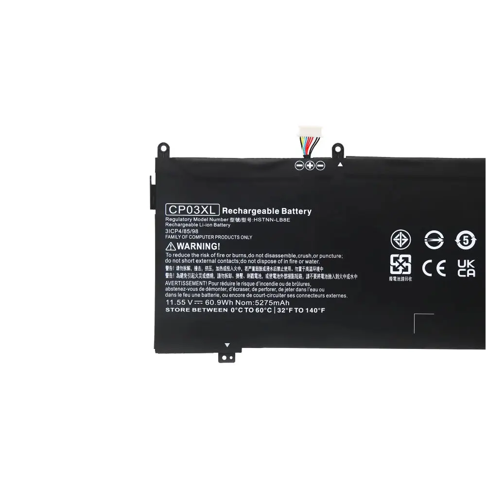 Высококачественный аккумулятор для ноутбука CP03XL HP Spectre x360 13-ae049ng 13-ae040ng 13-ae011ur