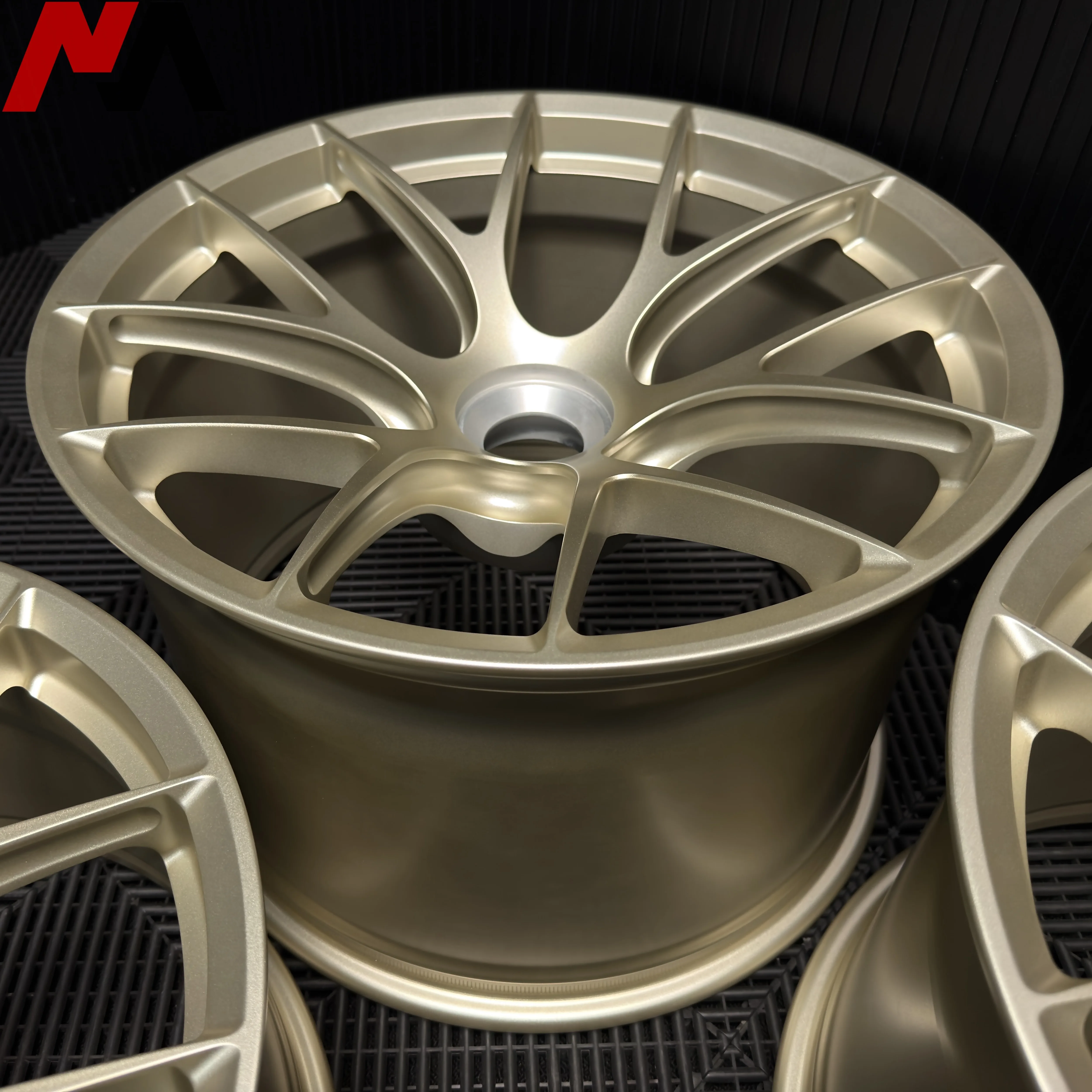Фото Кованые диски Forged FI R F1R из алюминия 6061-T6 с центральным креплением для Porsche 991 911 992 992.1 992.2 GT3 GT3RS GT4RS 20 21 дюймов №3