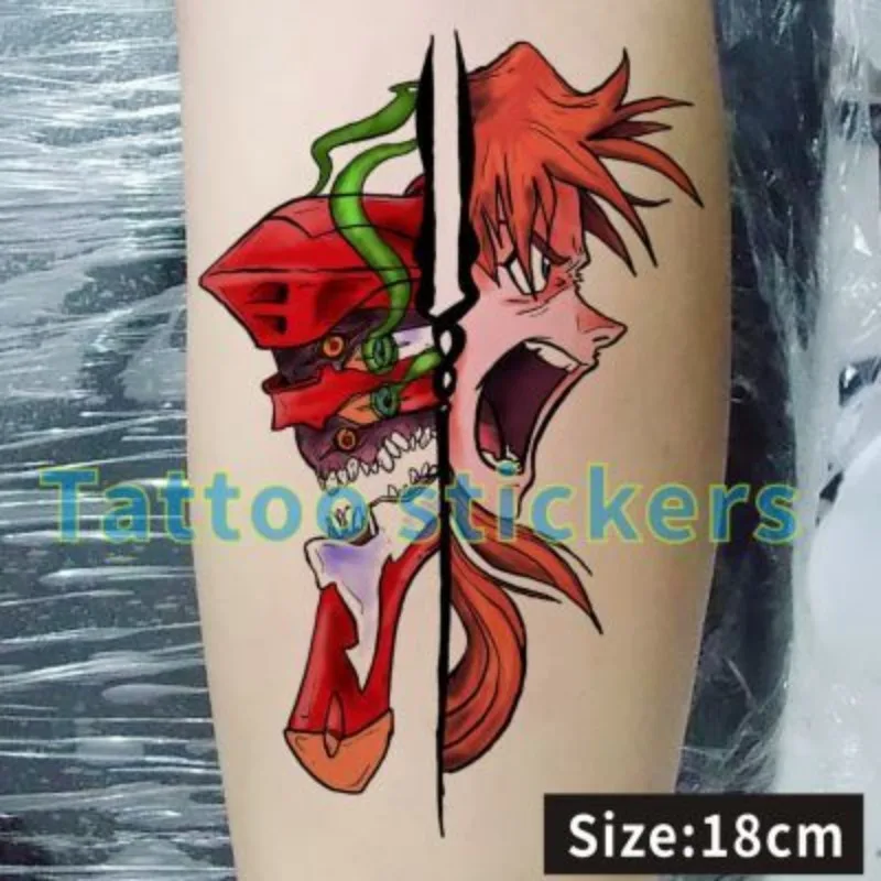 Мультяшный аниме неоновый бытие Евангелион планшетофон Ayanami Рэй Татуировка