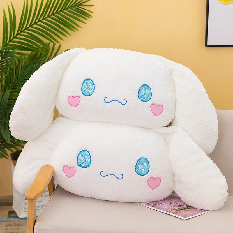 

Милая Подушка Sanrio, милая кукла в стиле мультфильма «коричная заглушка», кровать, подушка для собаки, Мягкая Белая игрушка, женский подарок для девочек