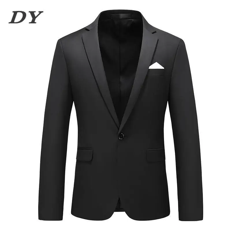 

Men's Business Casual Wedding Slim Suit Coat Multiple Colors Large Size 5XL 6XL Men Blazers Clothing Blazer Jacket Fit Fashion