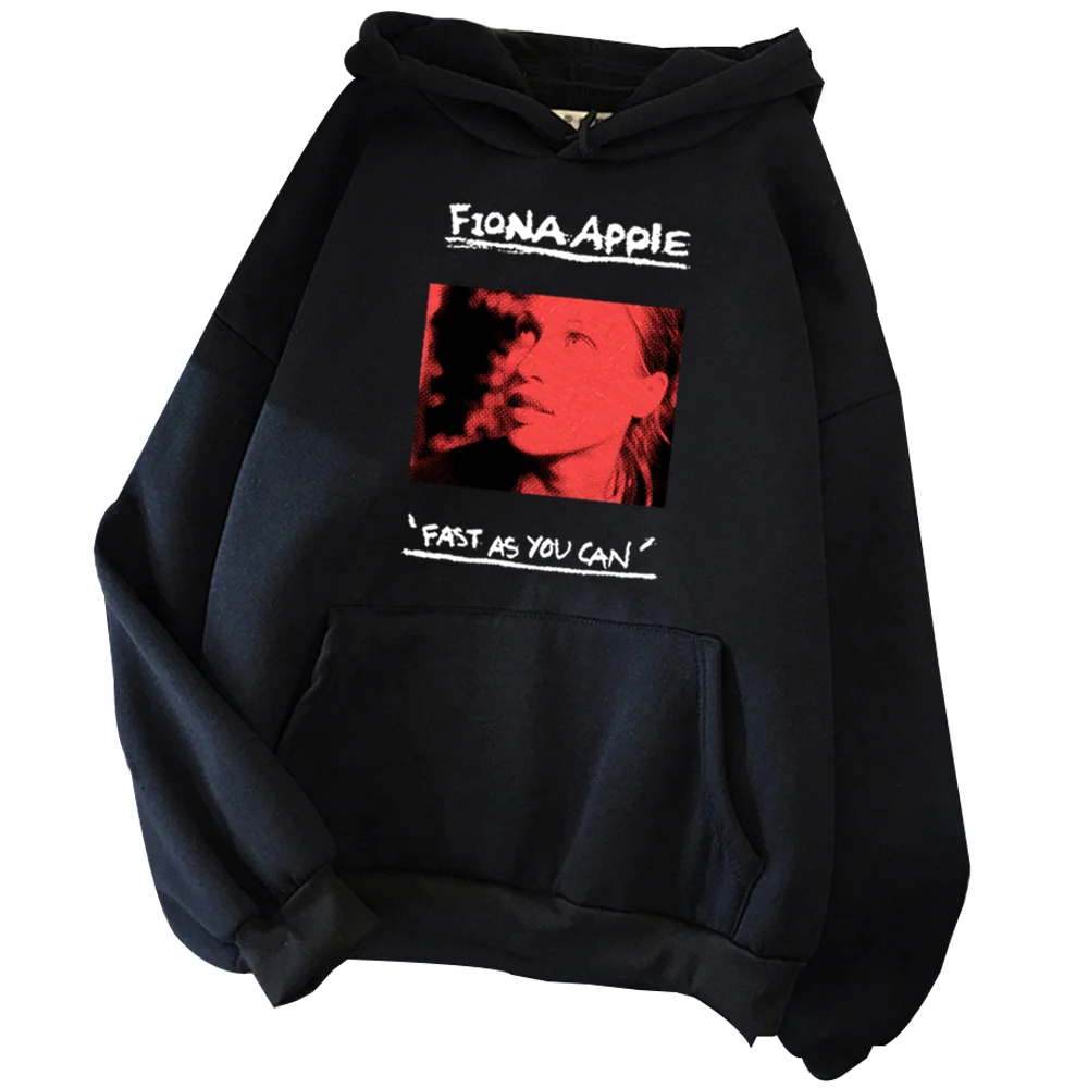 Толстовка Fiona Apple с капюшоном модные повседневные толстовки длинным рукавом в
