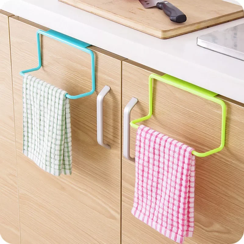

NEW2023 Kitchen Gadgets Organizer Gadgets Towel Rack Hanging Holder Cabinet Cupboard Holder Towel Storage Holders Kitchen Access