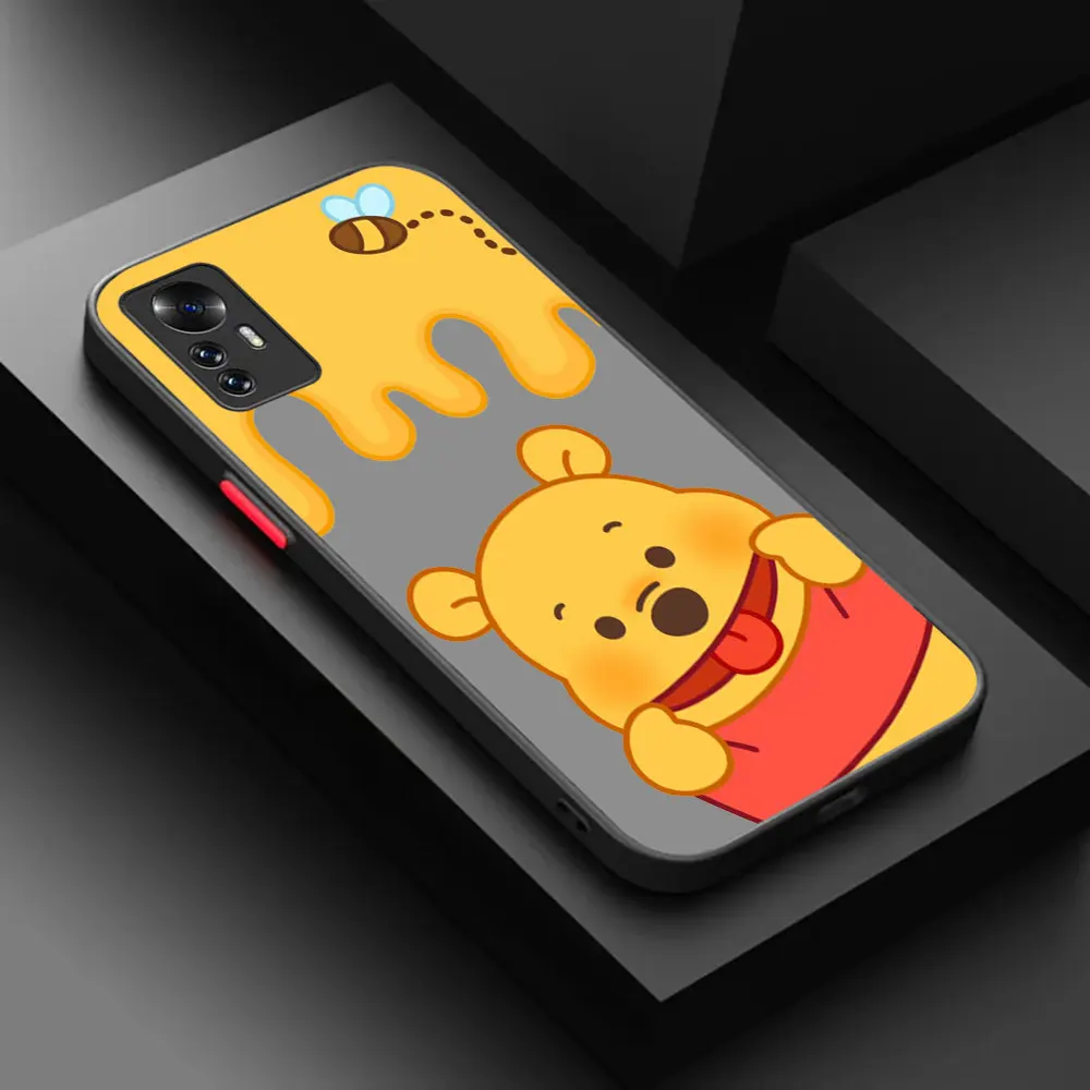 Disney's Adorable Pooh Phone Case For VIVO S1 Z1X T1 S15E X21 S7 S12 PV23E S15 X30 X50 X60 X70 U10 U3 U20 S PRO 5G