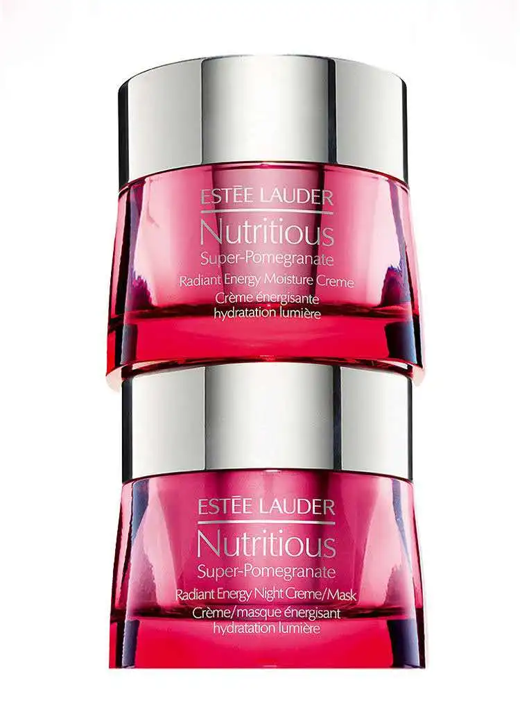Фото Estee Lauder красный гранатовый дневной крем 50 мл + ночной крем 50 мл набор №2