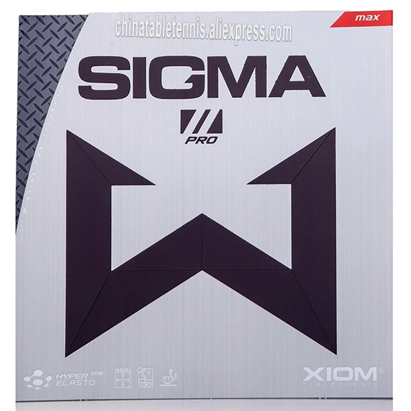 XIOM SIGMA 2 PRO Table Tennis Rubber Offensive Pimples in with sponge ping pong tenis de mesa