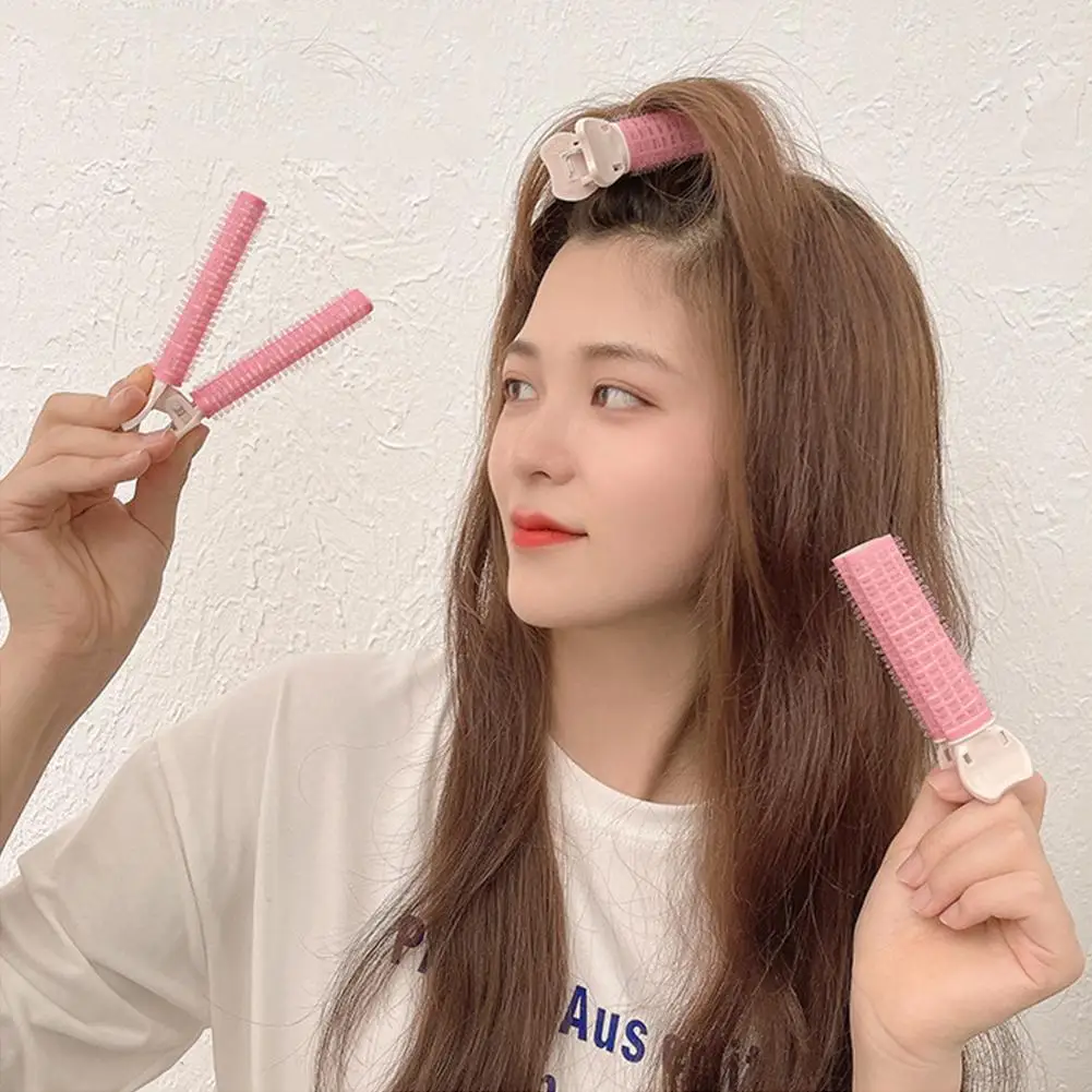 

Natural Fluffy Hair Clip Curly Hair Plastic Hair Root Fluffy Clip Bangs Hair Styling Clip Candy Color Hair Pins Hair Accessories