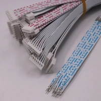 ul2468 24 26 awg flat wire cable 6 7 8 9 10 12 pins extended power connect cable pvc insulated copper line multiple cores