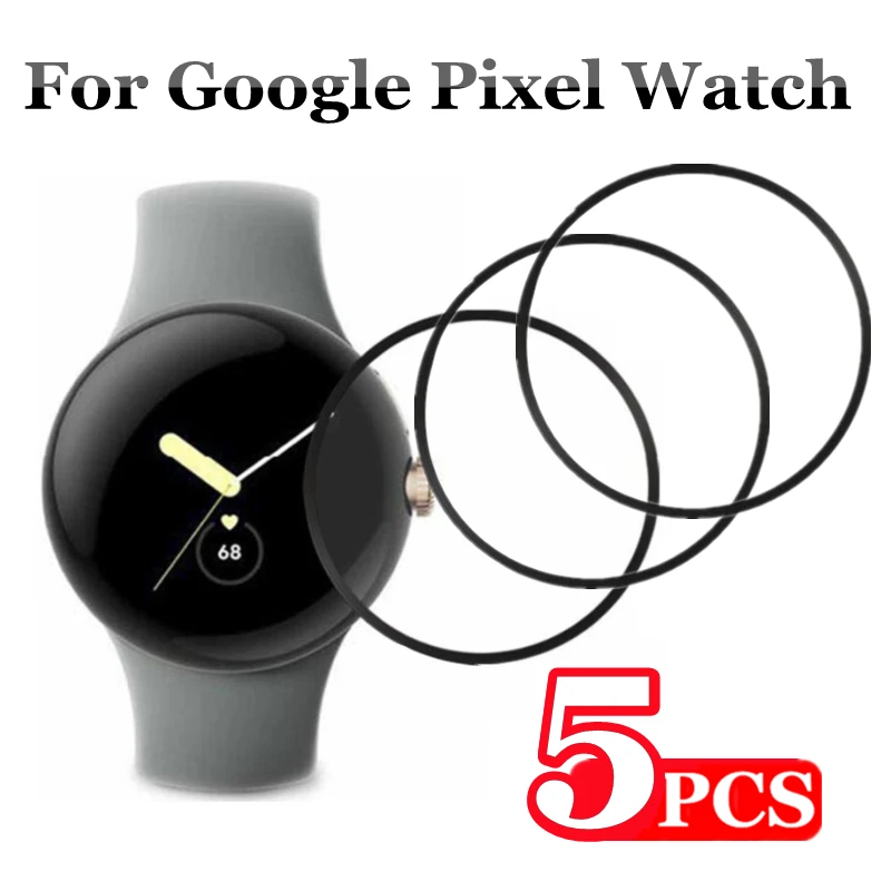 

Мягкая защитная 3d-пленка с закругленными краями для Google Pixel Watch, Google Watch, полноэкранная защита экрана HD, аксессуары для умных часов