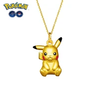 new pikachu pendant female fashion student clavicle chain anime cartoon necklace for girlfriend gift jewelry wholesale