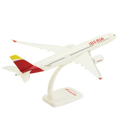 

33cm Scale 1:200 Plastic Spain Iberia Airbus 350 A350-900 Airlines Airways Aircraft DIY Assembled Assembly airplane model Plane