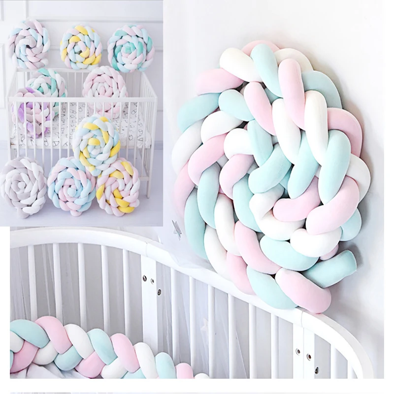 Бампер для детской кровати подушка-подставка кроватки украшение бампер комнаты 1